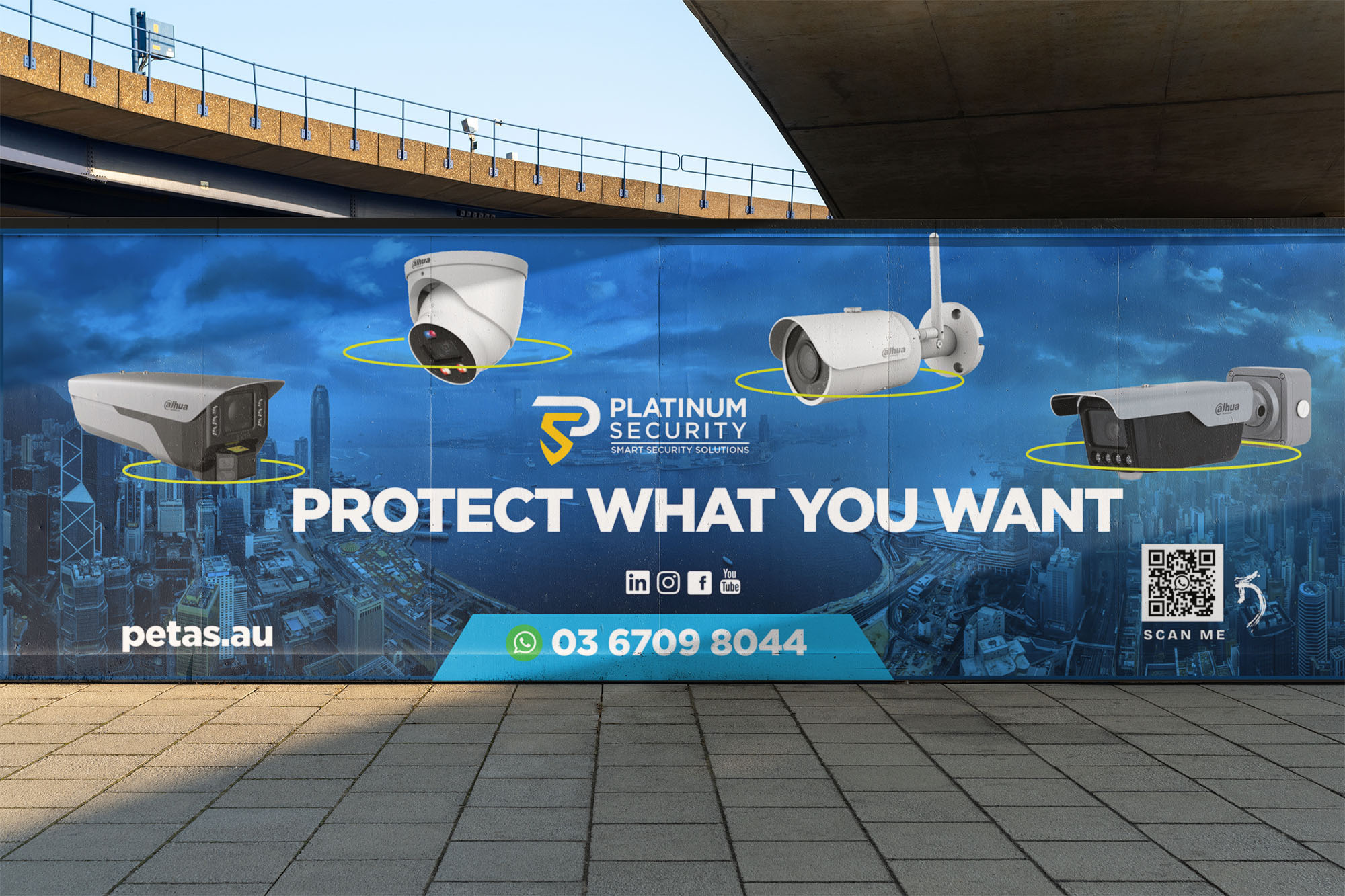 Billboard Design For Platinium Security Billboard Design For Platinium Security